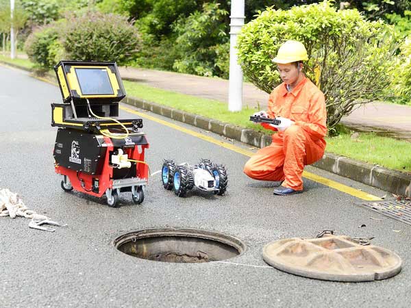 丹棱管道机器人检测
